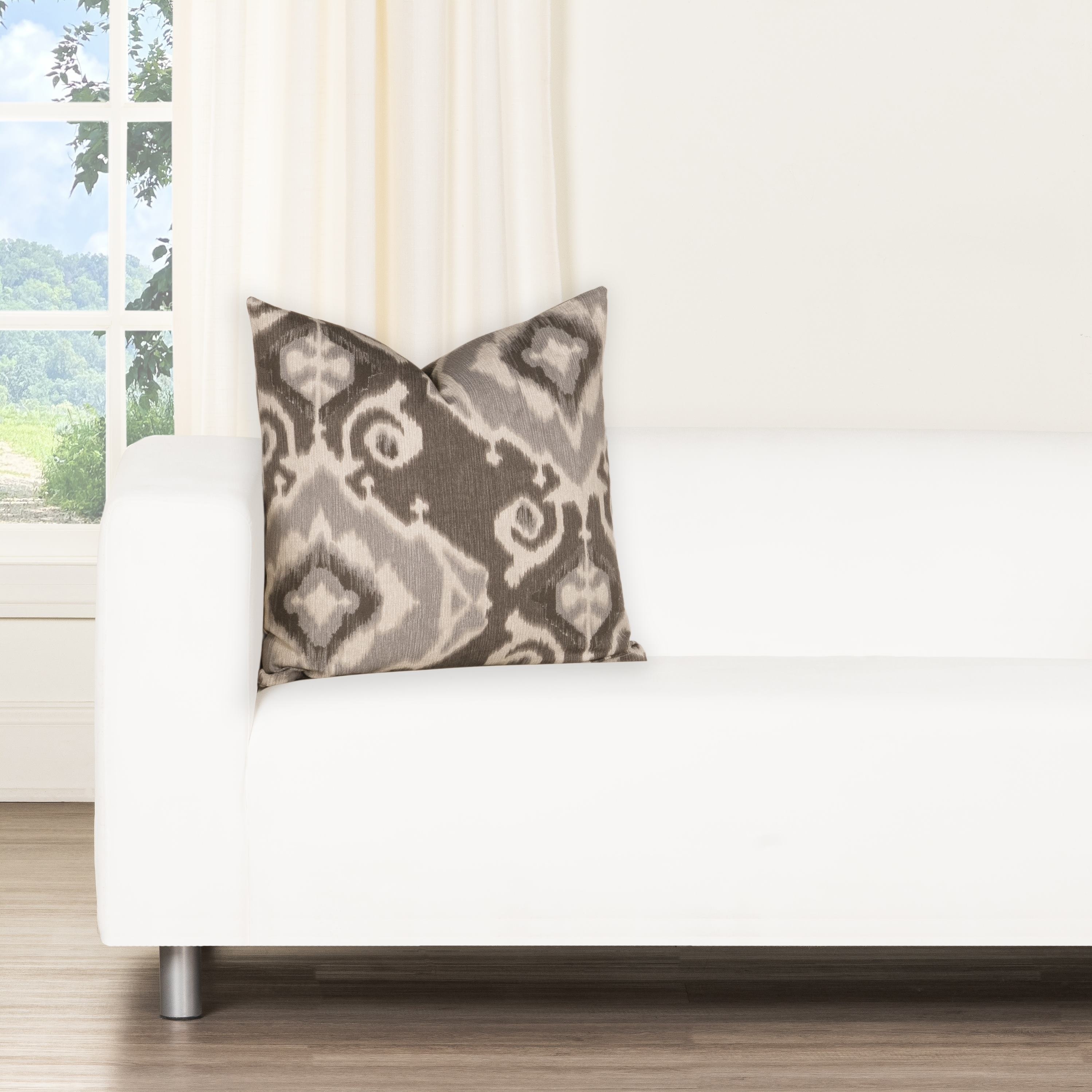 Magnolia Delhi Storm Washed Cotton Accent Pillow