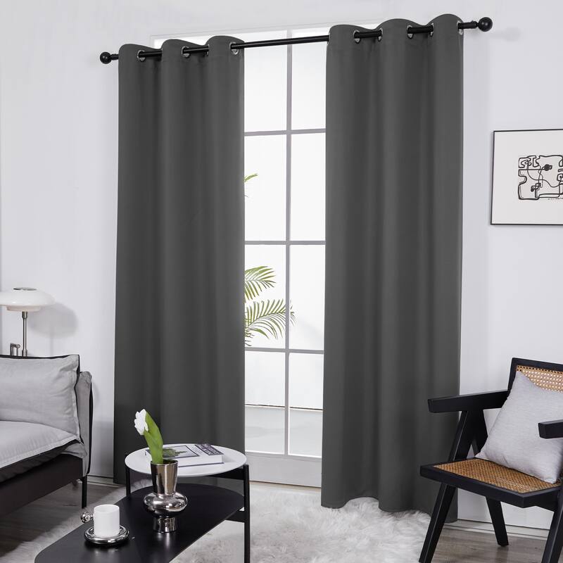 Deconovo Grommet 38 Width Curtain (2 Panel)