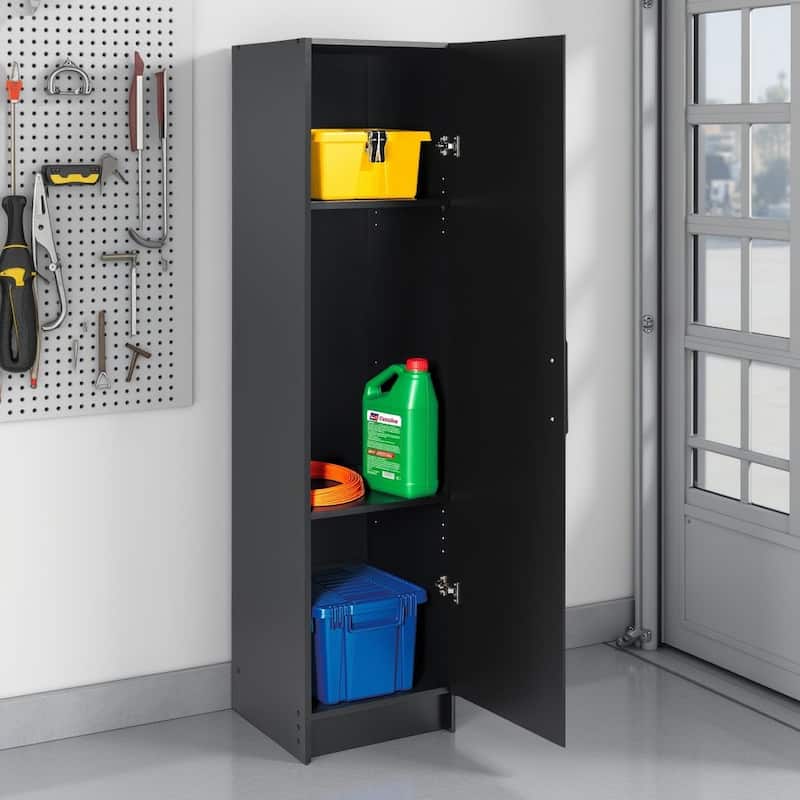 Prepac Elite 16-inch Narrow Cabinet, Multiple Finishes - 16 Inch