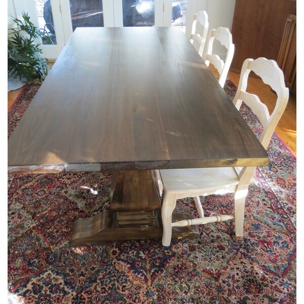 Top Product Reviews For Toscana Reclaimed Wood Rectangular Dining Table 12418485 Overstock