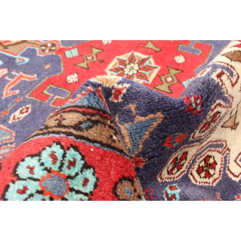 ECARPETGALLERY Hand-knotted Anadol Blue Wool Rug - 3'8 x 6'8