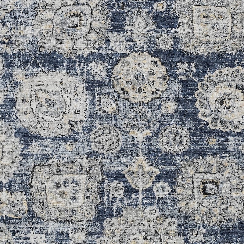 HomeRoots Floral Transitional Rectangle Outdoor Rug