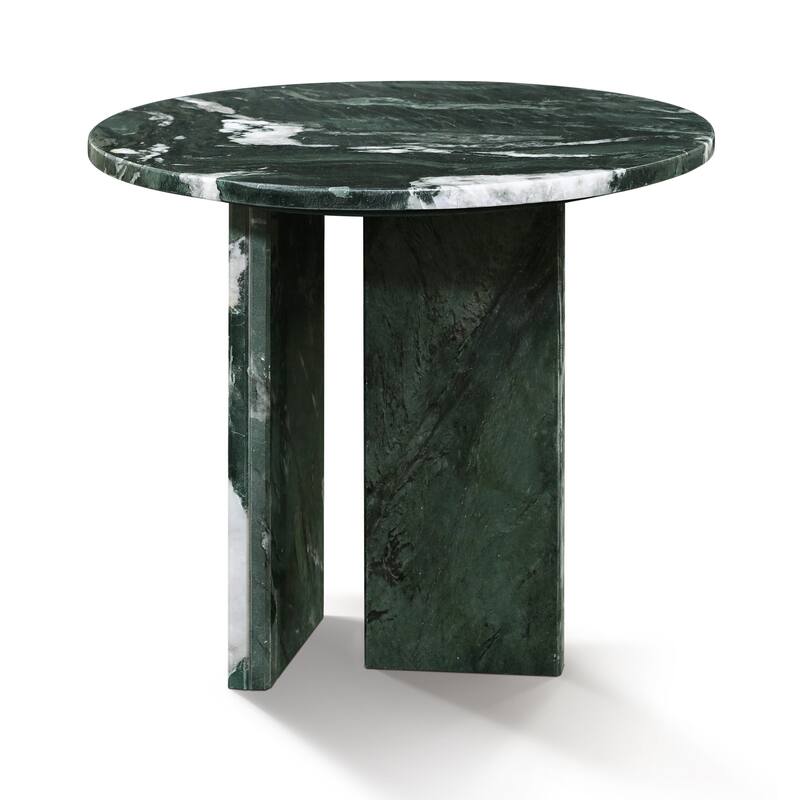 Modern Marble Coffee Table Natural Marble Coffee Table Minimalist Luxury Coffee Table, for Living Room, Green