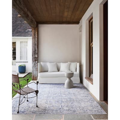 Becki Owens x Surya Margaret Indoor/Outdoor Washable Area Rug