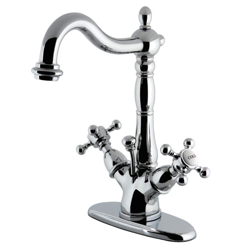 Kingston Brass Vintage 1.2 GPM Single Hole Deck Mounted Bathroom - Polished Chrome