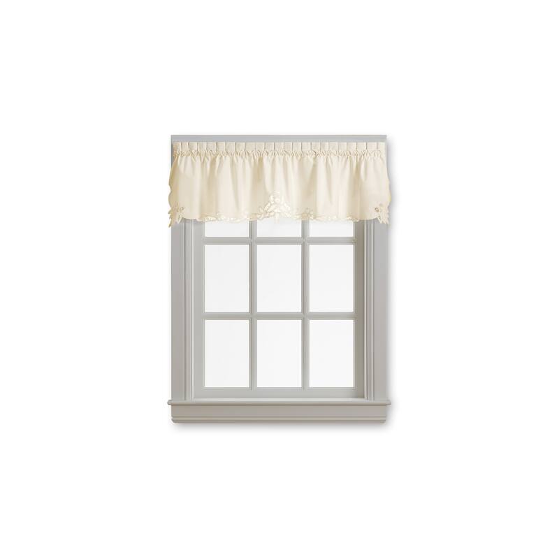 CHF Battenburg Valance, Swag, & Tier Pair Curtain Collection