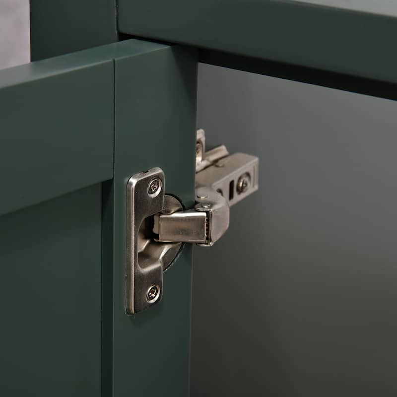 StarrySky 24 inch Undermount Single Sink Bathroom Vanity with Engineered Carrara Marble Top