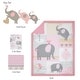preview thumbnail 2 of 6, Bedtime Originals Eloise 4-Piece Nursery Baby Crib Bedding Set