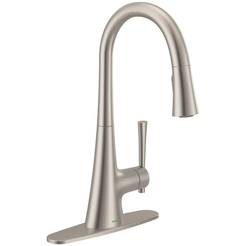 Moen Kurv 1.5 GPM Single Hole Pull Down Kitchen Faucet
