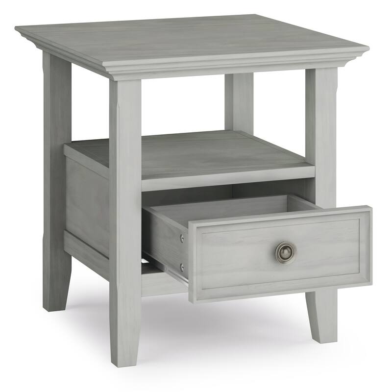 WYNDENHALL Halifax Solid Wood 19-inch Square End Table - 19 inch wide