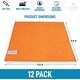 preview thumbnail 4 of 3, Zulay 12 Pack Ultra Absorbent Cleaning Microfiber Cleaning Cloths