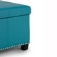 preview thumbnail 59 of 136, WYNDENHALL Stanford Upholstered Storage Ottoman