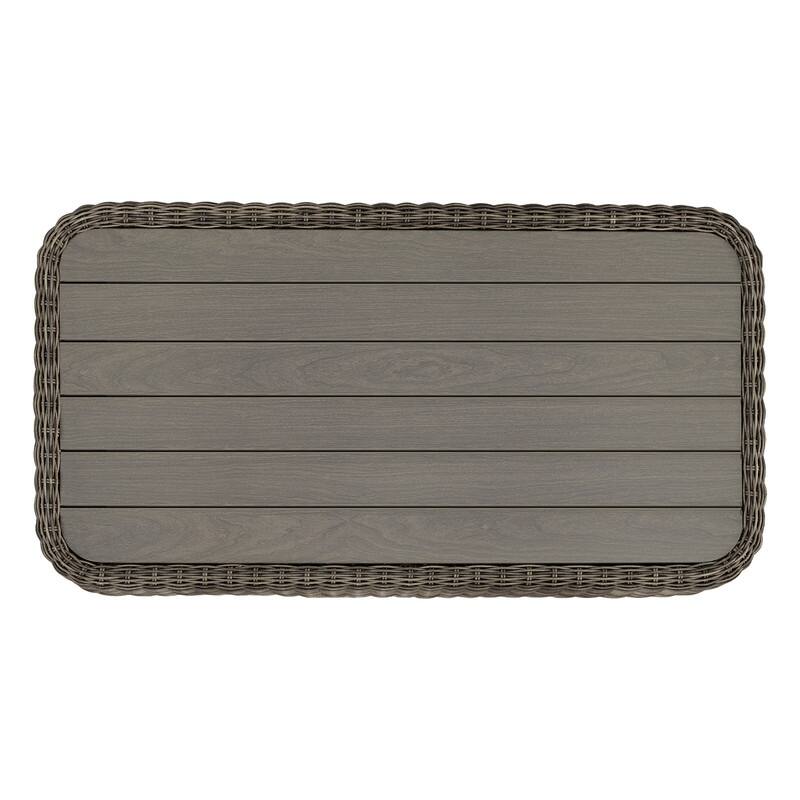 Spruce & Spring Patio Wicker Furniture Set Outdoor Rattan Bistro Set