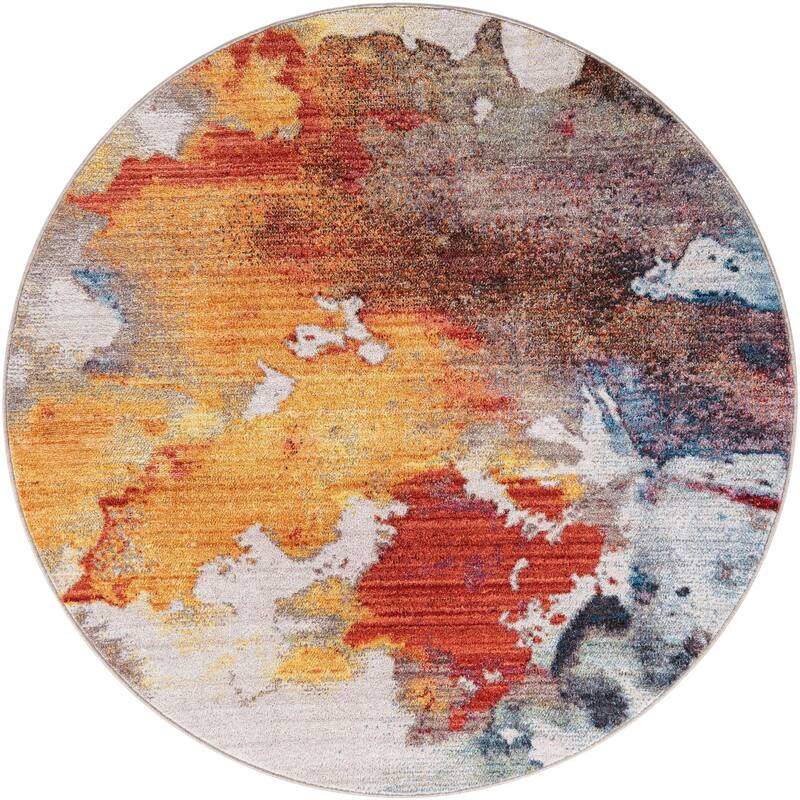 Contemporary Brouhaha Collection Area Rug