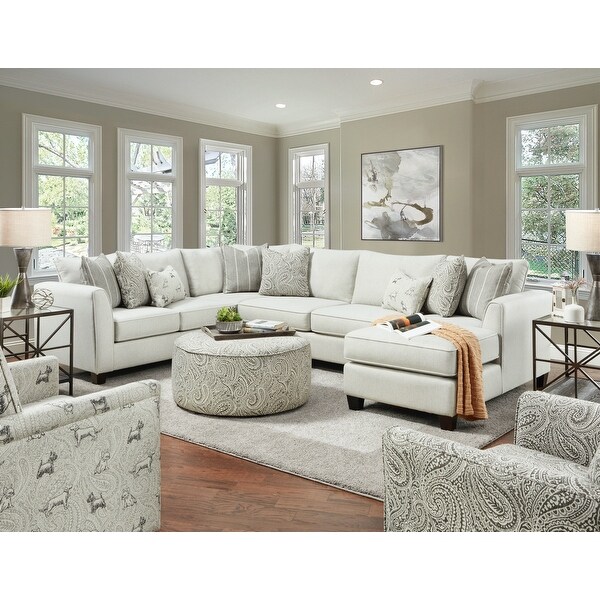 Homecoming Stone Stationary Sectional with Armless Sleeper. Opens flyout.