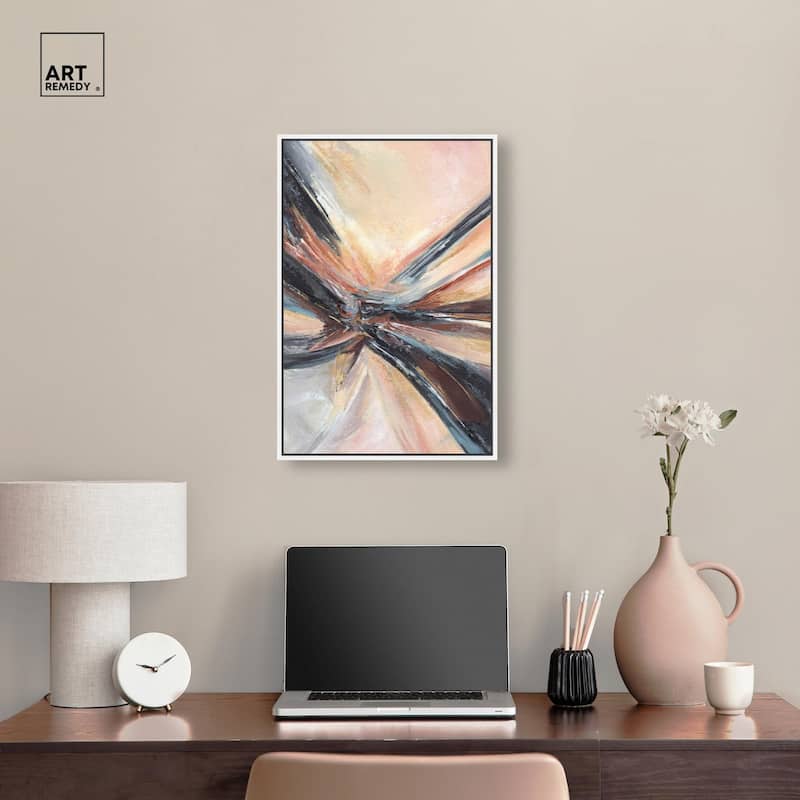 Desert Roads Canvas by Art Remedy