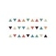 preview thumbnail 8 of 9, Walplus Colorful Triangles Wall Sticker Home Decor Minimalist Decal