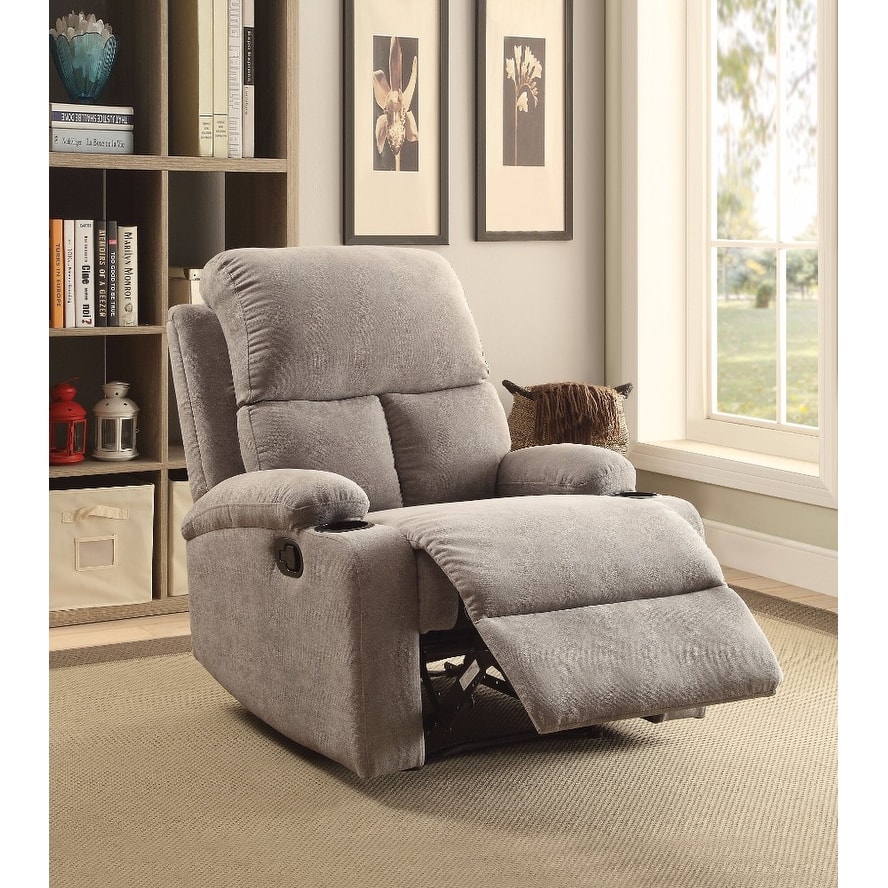 Rosia Homely Recliner , Gray Linen