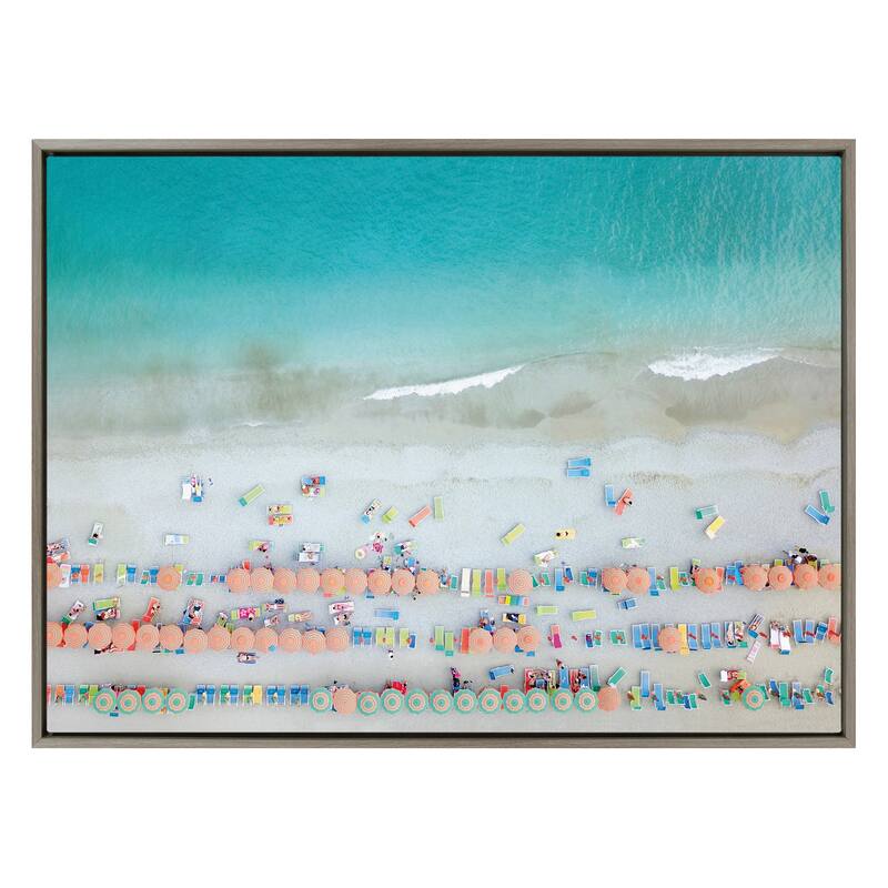 Kate and Laurel Sylvie Monterosso 6 Framed Canvas by Rachel Bolgov