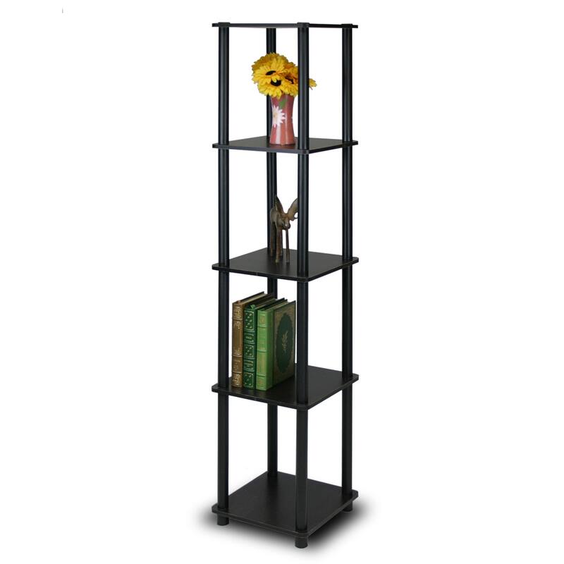 Porch & Den St. Marks 5-tier Corner Square Display Shelf