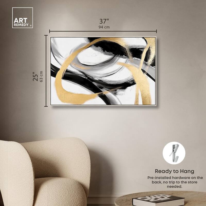 Midas Arc I Canvas by Art Remedy