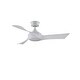 preview thumbnail 3 of 1, Fanimation Wrap Custom Indoor/Outdoor Ceiling Fan 44 inch Blades - Set of 3 - Matte White - Matte White - 44 Inches