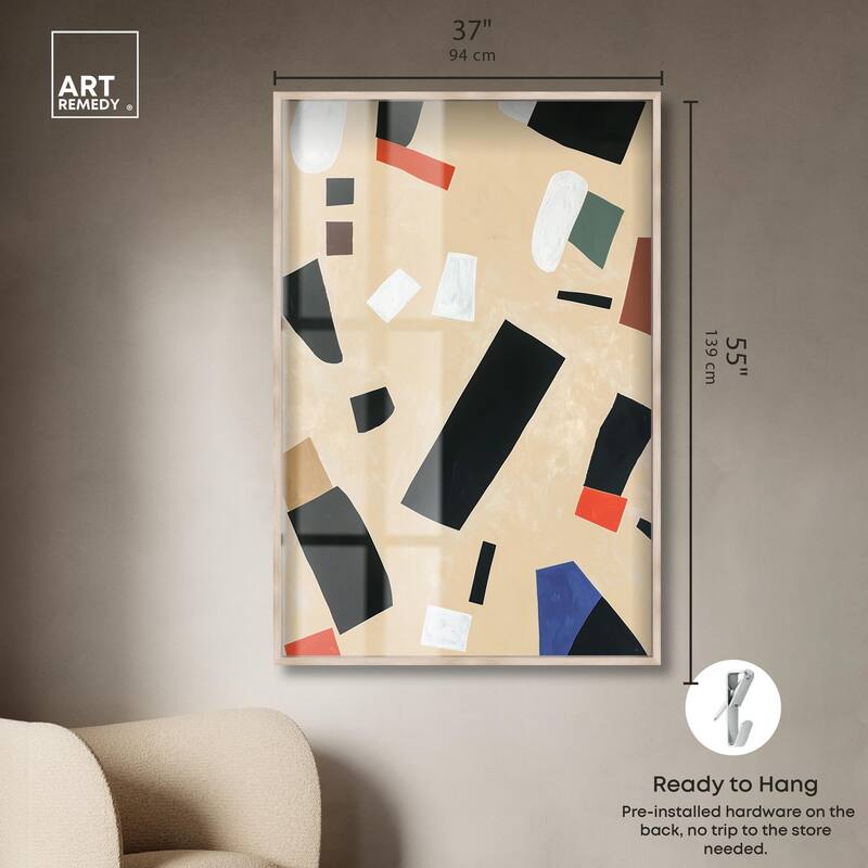 Mindscape Mosaic I Shadowbox by Art Remedy