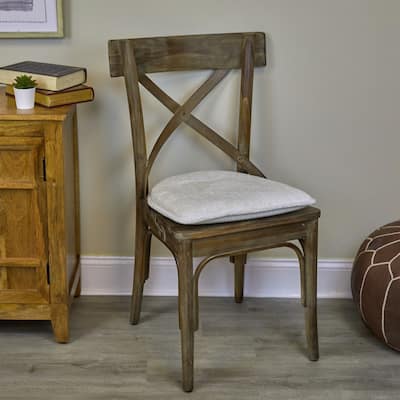 Klear Vu The Gripper Non-Slip Plush Dining Chair Pads