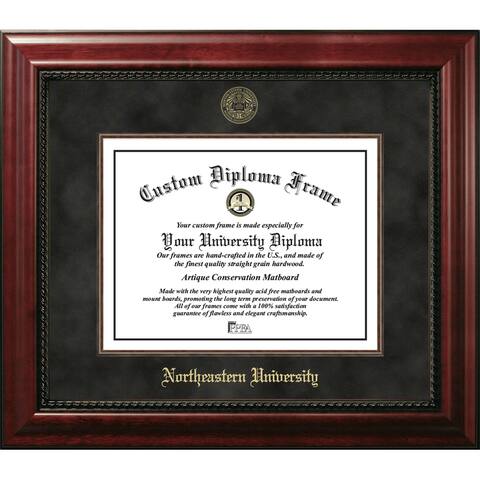 Northeastern University 14w x 11h Executive Diploma Frame