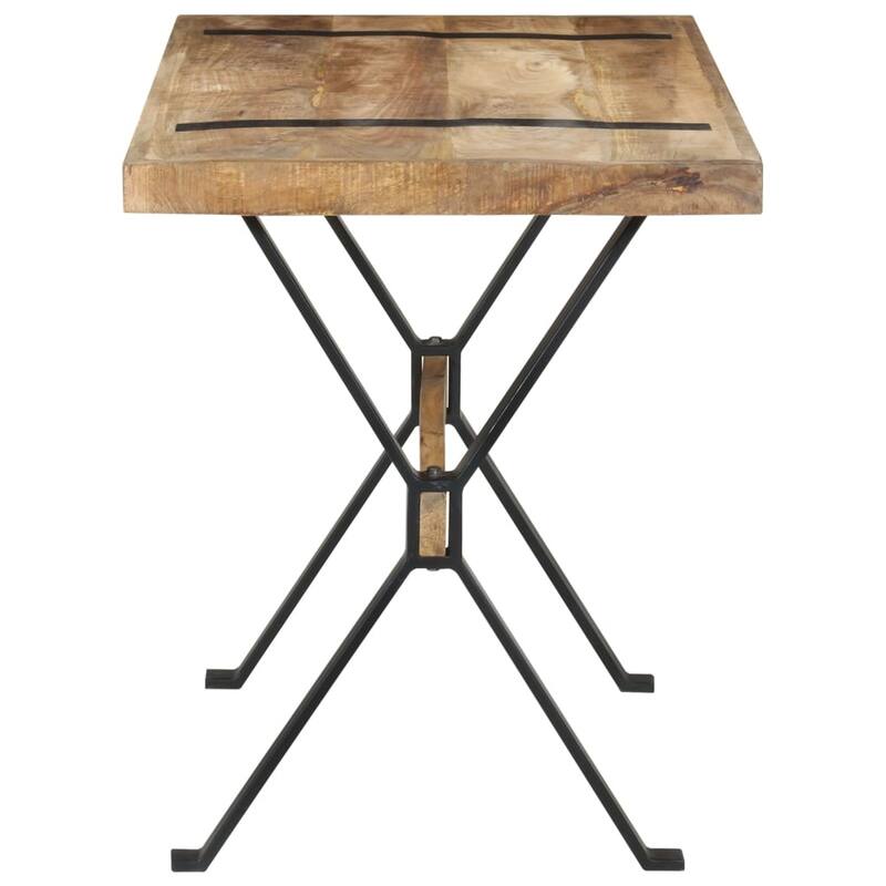vidaXL Dining Table Wooden Dinner Bistro Table for Dining Room Kitchen Office