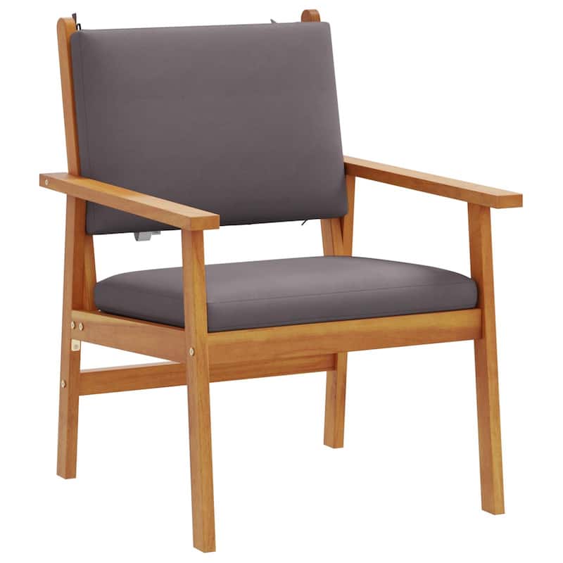 vidaXL 5 Piece Garden Sofa Set with Cushions Solid Wood Acacia - 29.5 x 17.7 x 15
