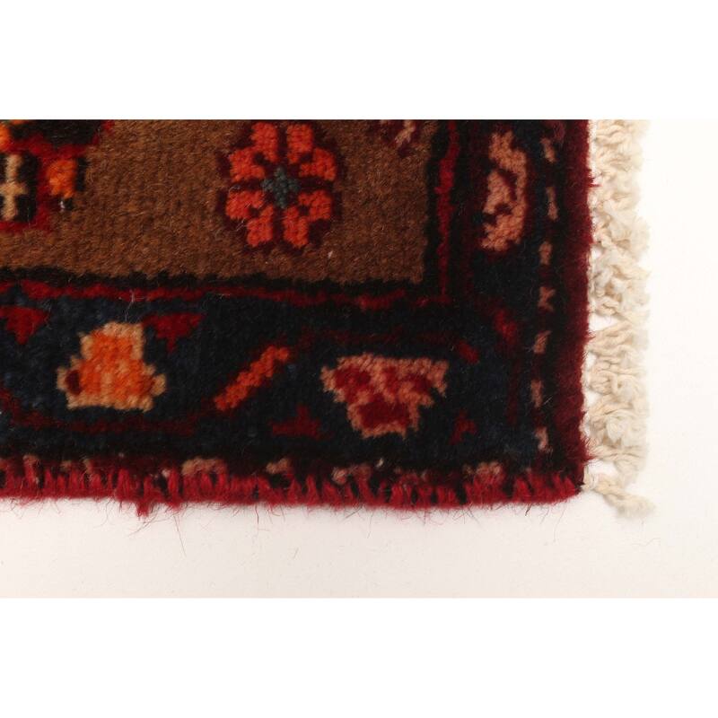 ECARPETGALLERY Hand-knotted Anadol Red Wool Rug - 4'2 x 6'9