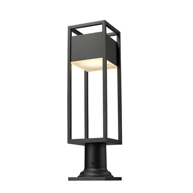 Z-Lite Barwick 23" Tall LED Outdoor Pier Mount Post Light