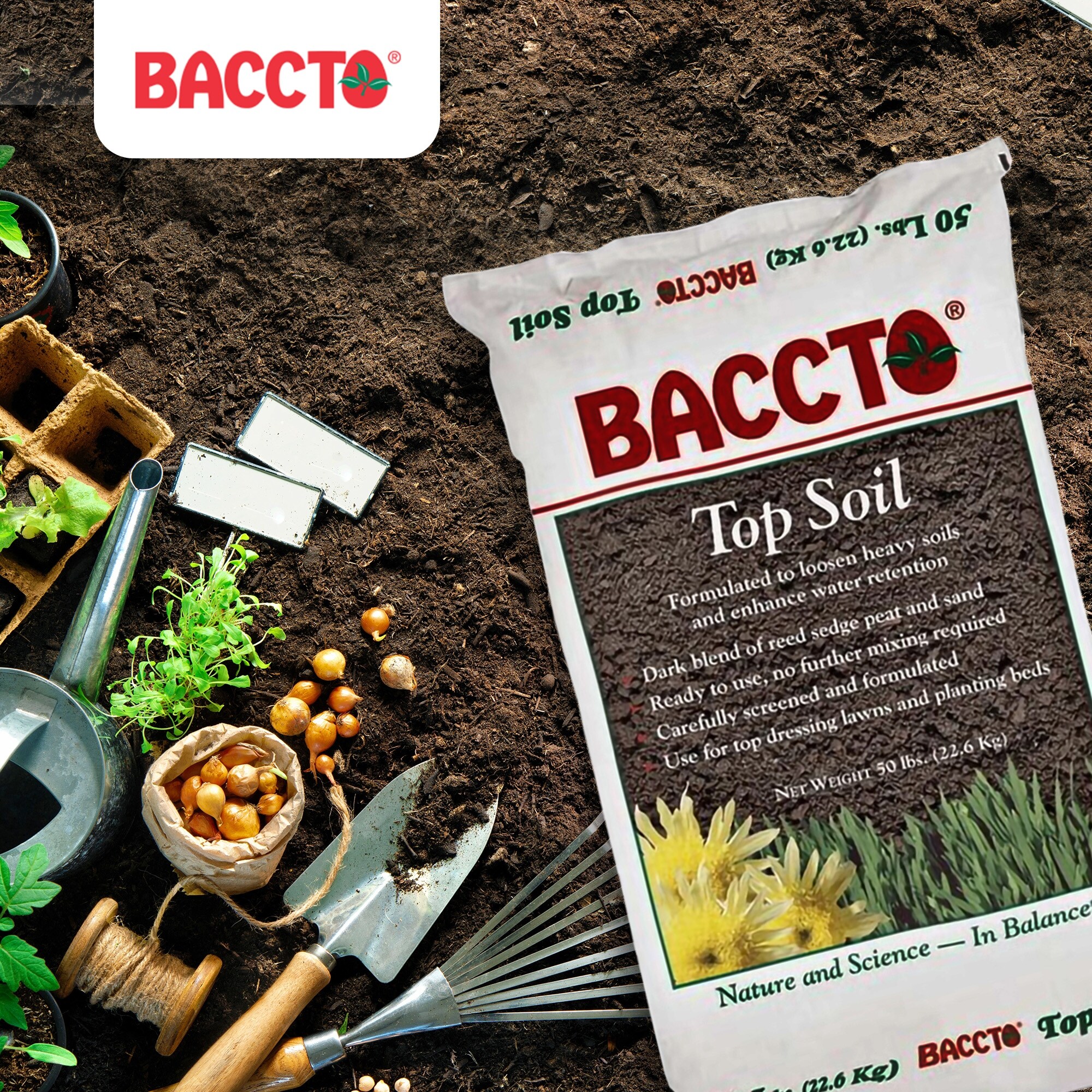 Michigan Peat 1550P Baccto Top Soil with Reed Sedge Sand 50 Pounds 3 Pack 150 Bed Bath Beyond 37076873
