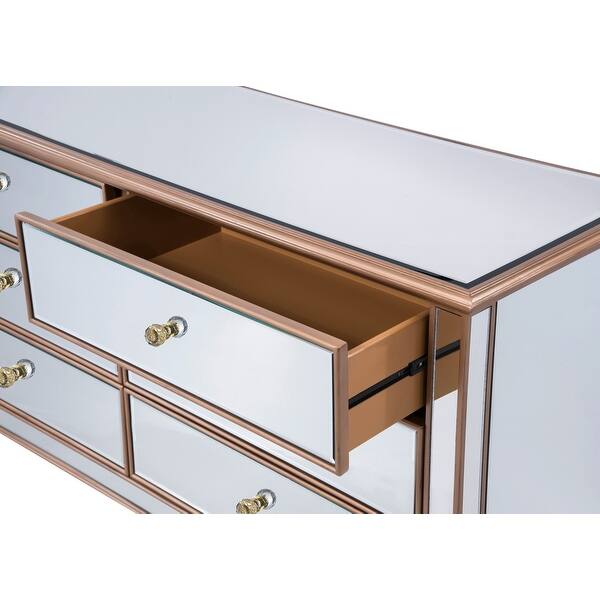 green emerald velvet dress White Dresser with LED Light Charging Station Cabinet main image 1