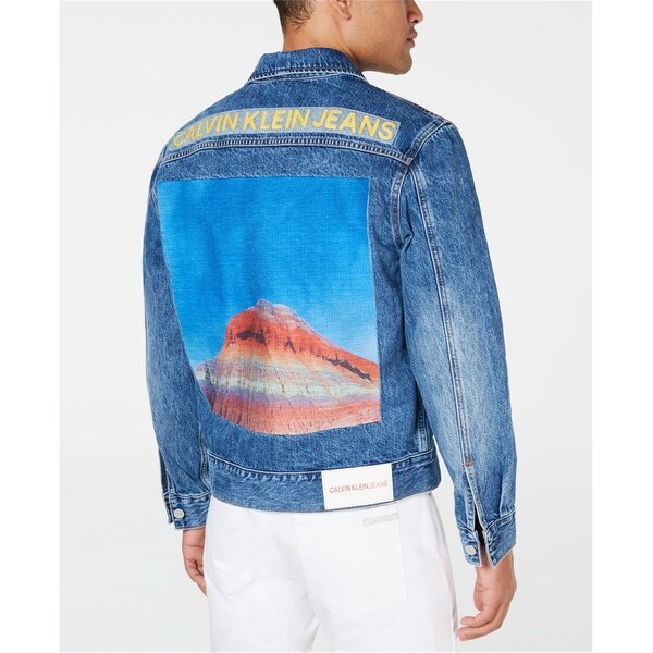trucker jacket calvin klein