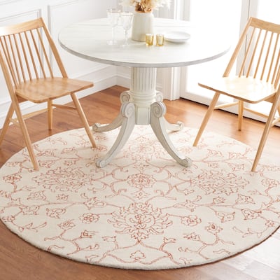SAFAVIEH Handmade Jardin Nuccia Floral Wool Rug