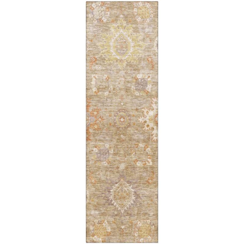 Premium Washable Super Soft Traditional Kashan Mayfield Rug