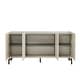 preview thumbnail 12 of 16, 247 Shop At Home Modern 60-inch 6-Shelf Dining Buffet and Sideboard with Metal Legs