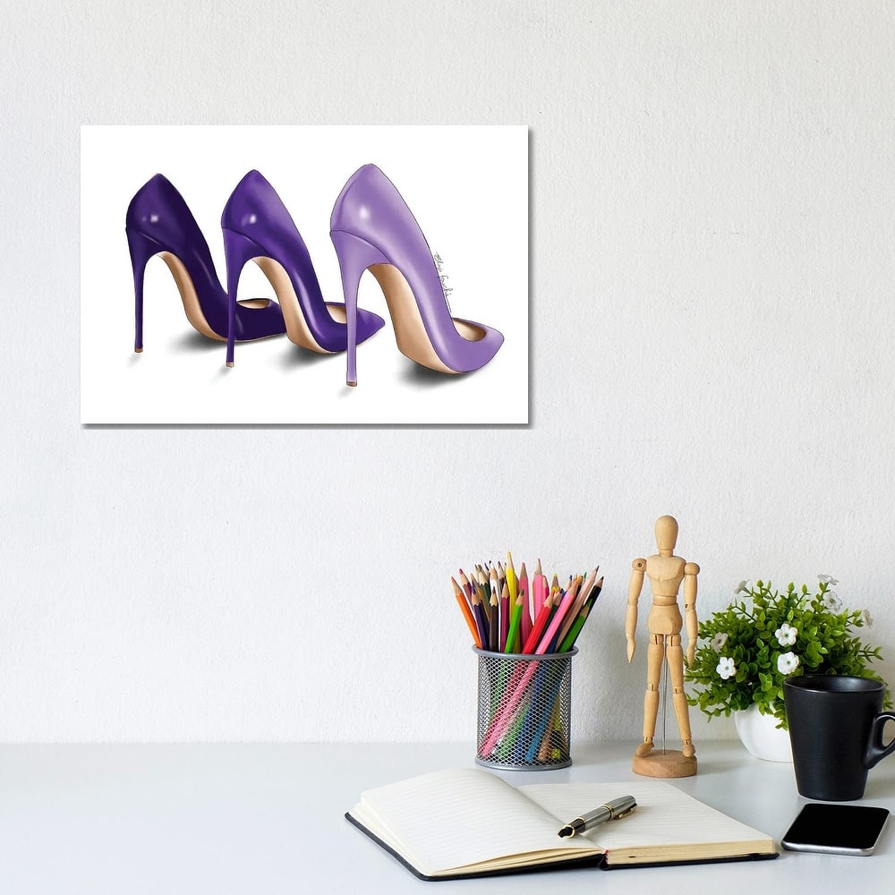 iCanvas "Purple Shades" by Elza Fouche Canvas Print