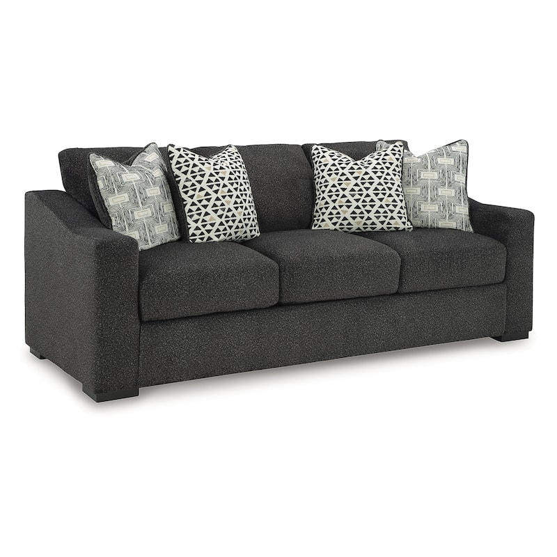 Signature Design by Ashley Wryenlynn Black 2-Piece Upholstery Package - 93"W x 40"D x 40"H