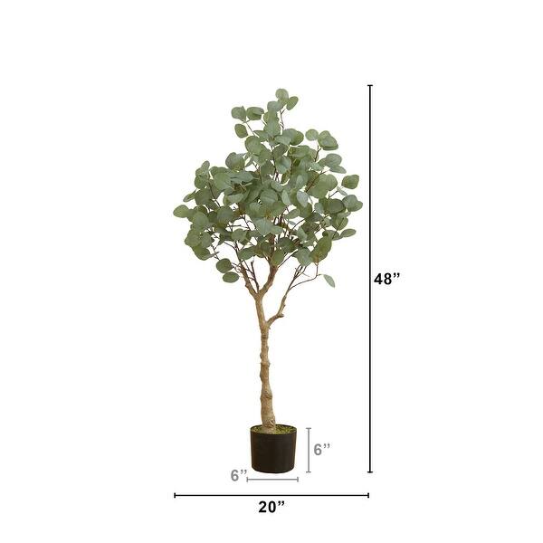 4' Artificial Eucalyptus Tree Bed Bath & Beyond 38166565