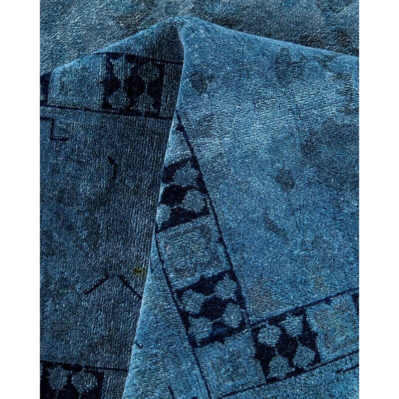 Vibrance, One-of-a-Kind Hand-Knotted Area Rug - Gray, 8' 10" x 12' 1" - 8' 10" x 12' 1"