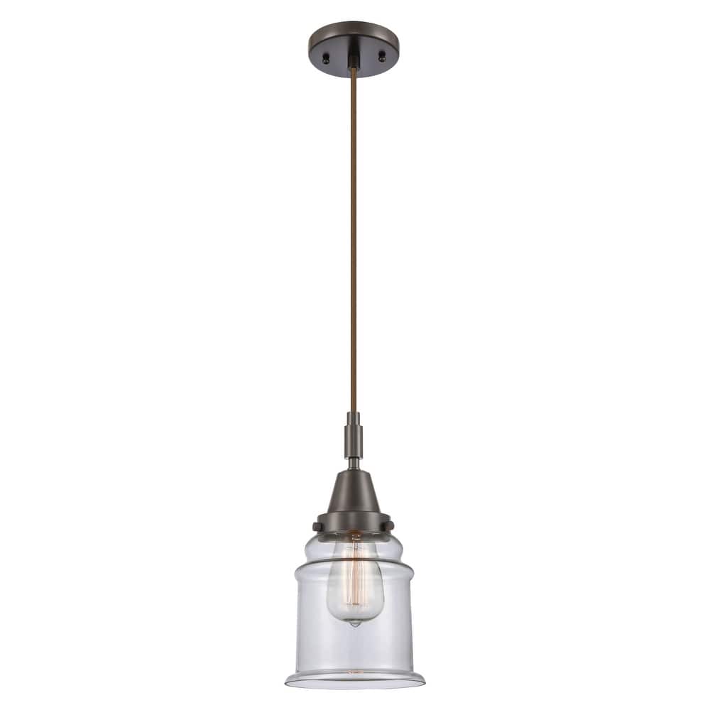 Innovations Lighting Downtown Urban - Caden Canton - 1 Light 6" Cord Hung Mini Pendant