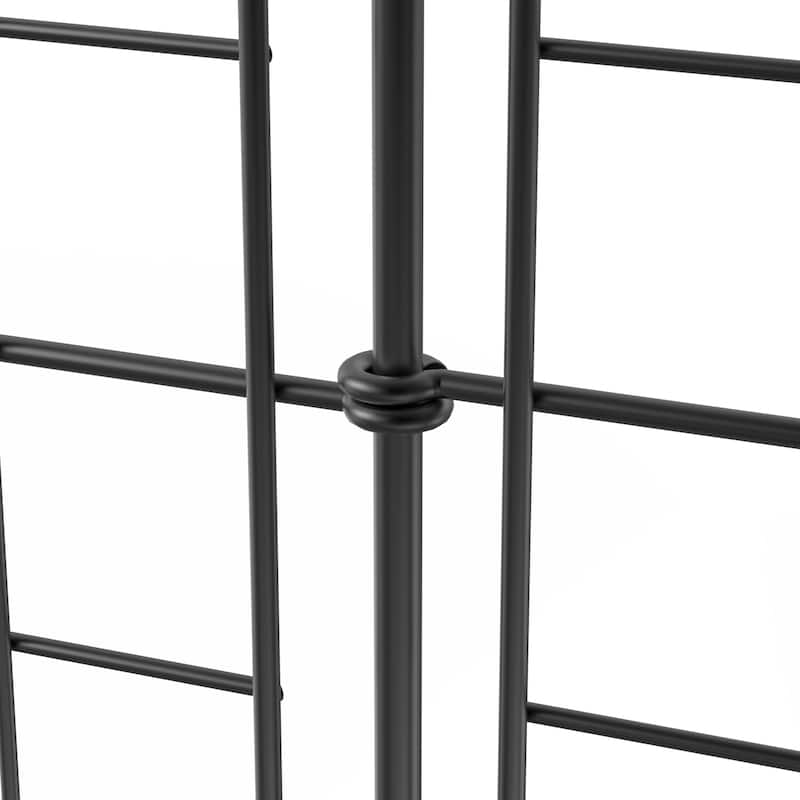 Landscape Wrought Wire Border Folding Patio Fences Flower Bed Fencing