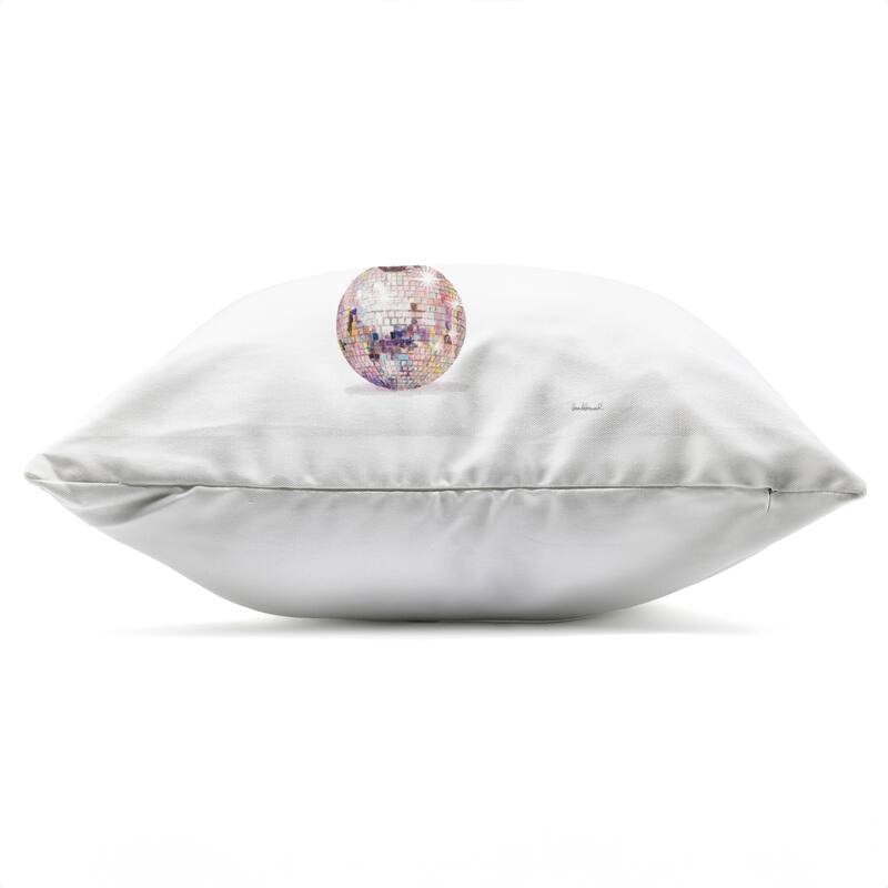 Stupell Elephant & Balloons Disco Printed Outdoor Throw Pillow Design by Amanda Greenwood