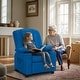 preview thumbnail 14 of 71, MCombo Big Kids Recliner Chair for Toddler Boys and Girls Faux Leather - 28.3"(L)x26.4"(W)x34.2"(H)