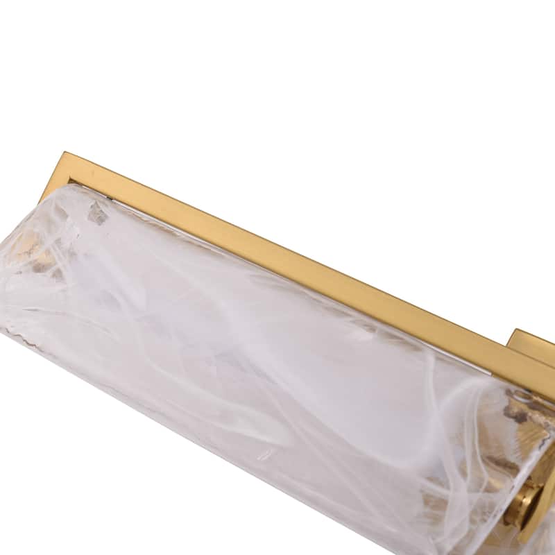 Varaluz Mingle Bathroom Vanity Light - Satin Brass