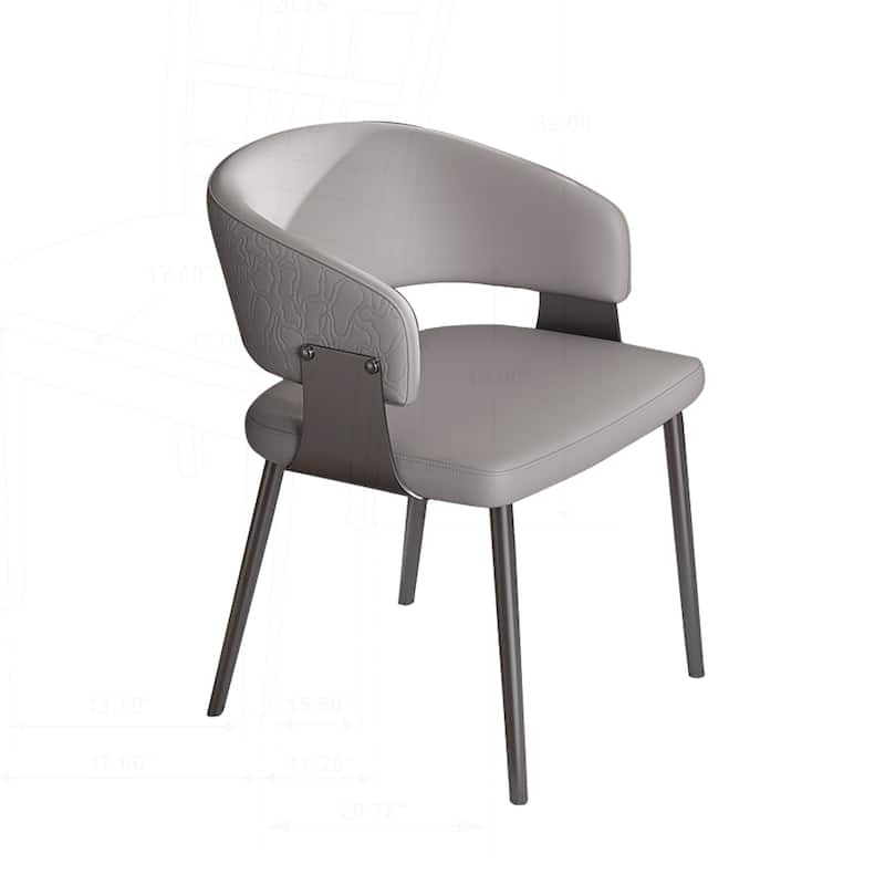 Versatile Set of 2 Dining Chairs with Ergonomic Design and Sturdy Construction