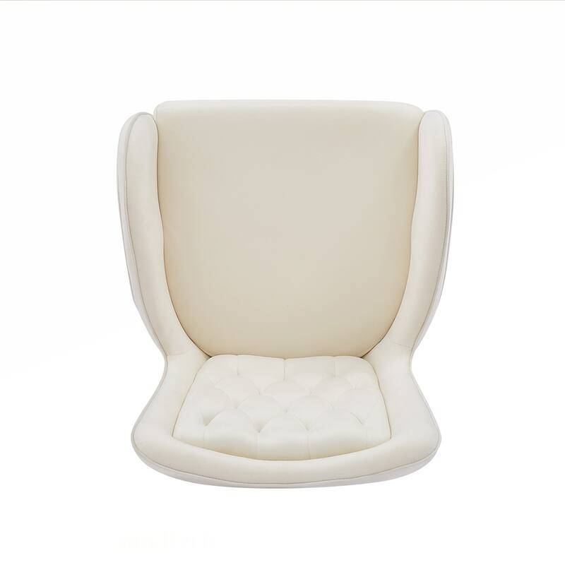 2PCS Velvet Bar Stool Arm Chairs